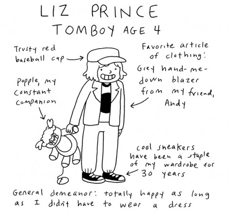 Liz Prince Tomboy Age 4