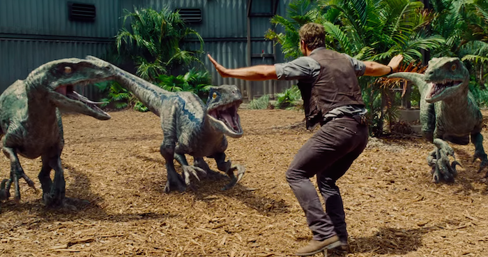 Jurassic World Chris Pratt Raptors