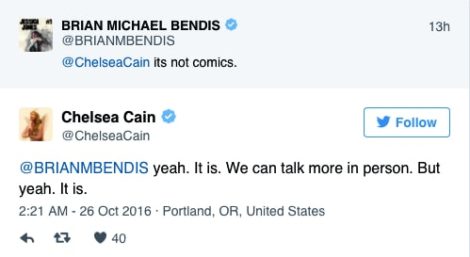 Chelsea Cain Brian Michael Bendis