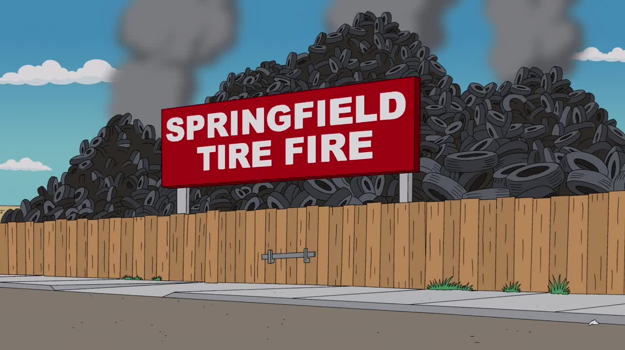 Springfield Tire Fire