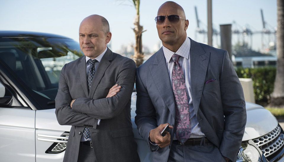 Ballers The Rock Rob Corddry